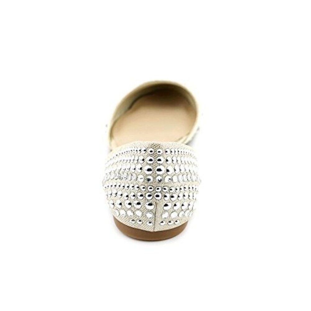 INC International Concepts Crescente 2 Sz. 7.5 Pearl Gold Flats ~~minty~~ - Picture 10 of 14